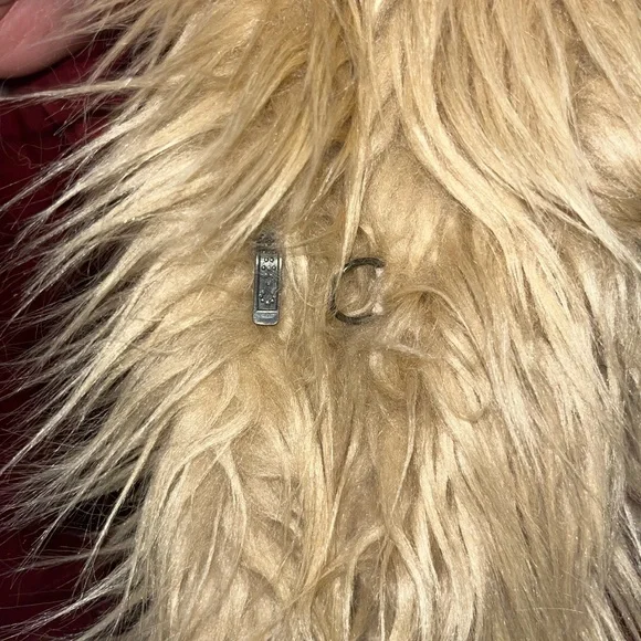 Vintage Penny Lane Embroidered Red Suede Coat - Picture 4 of 4